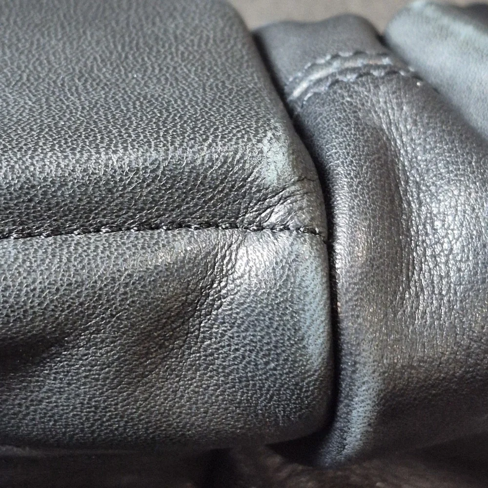 Adidas Leather Garment Bag Black Travel Suit Carrier Hanging‎ Business Luggage